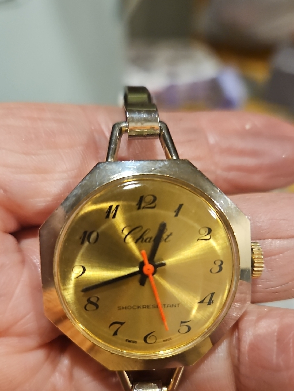 Vintage Chalet ladies' watch, a mid-20th-century Swiss-made Mechanical Wind.